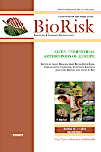 Obálka Alien terrestrial arthropods of Europe