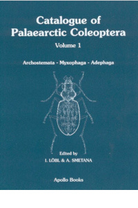 Obálka Catalogue of Palaearctic Coleoptera