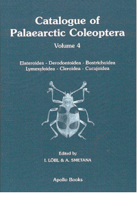 Obálka Catalogue of Palaearctic Coleoptera