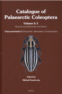 Obálka Catalogue of Palaearctic Coleoptera