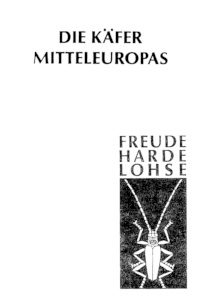 Obálka Die Käfer Mitteleuropas - Band 5.