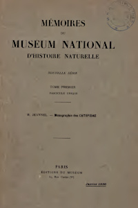 Cover of Monographie des Catopidae (Insectes Coléoptères)