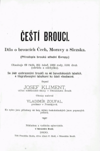 Obálka Čeští brouci