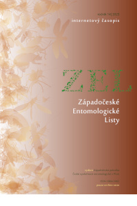 Obálka Západočeské entomologické listy