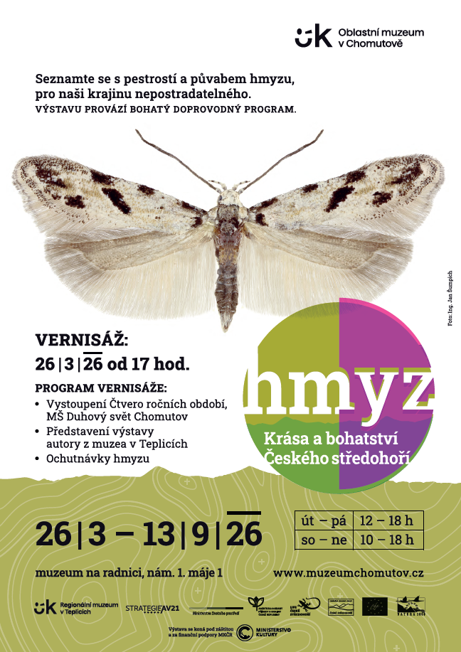 vystava hmyz České středohoří