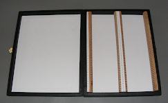 Microscope slide boxes